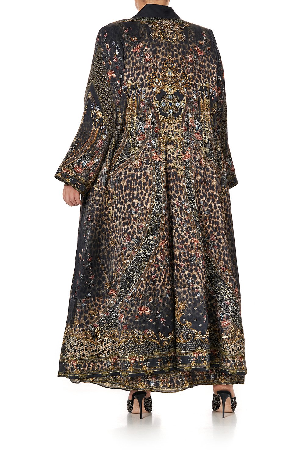 KIMONO COAT WITH SPLITS ABINGDON PALACE