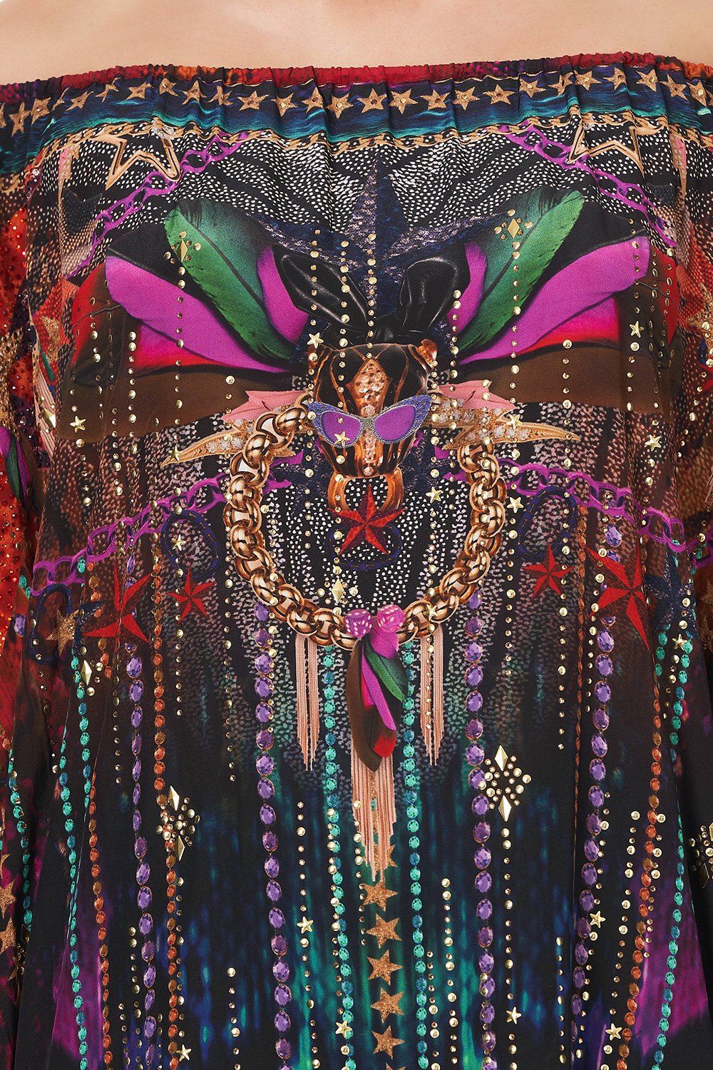 OFF SHOULDER KAFTAN ROCKET WOMAN