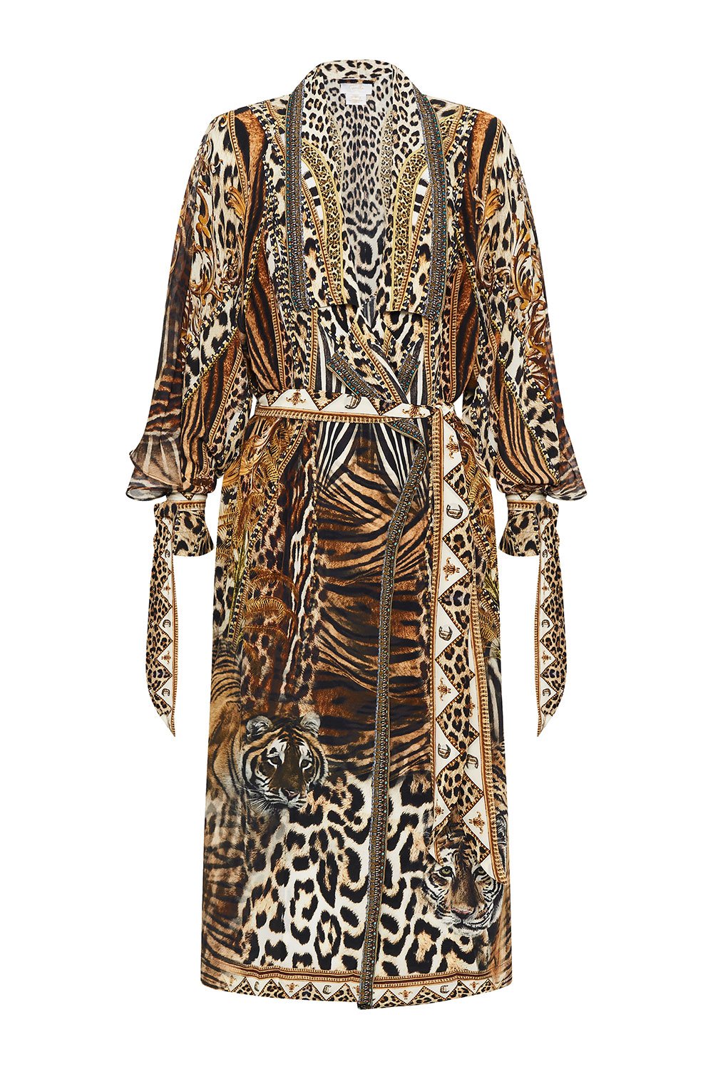 SOFT TRENCH WITH TIES BERKELEY ST AFTER DARK