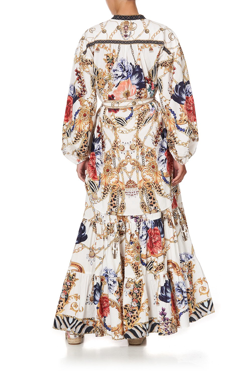 BLOUSON SLEEVE SHIRT DRESS REIGN SUPREME