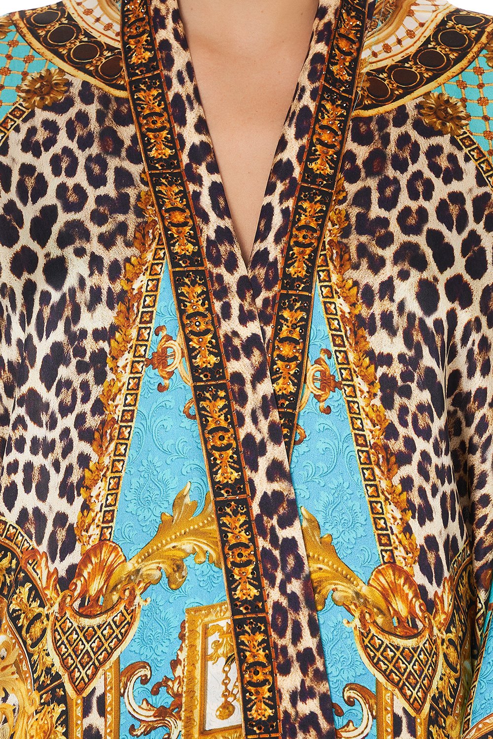 KIMONO COAT DRIPPING IN DECADENCE
