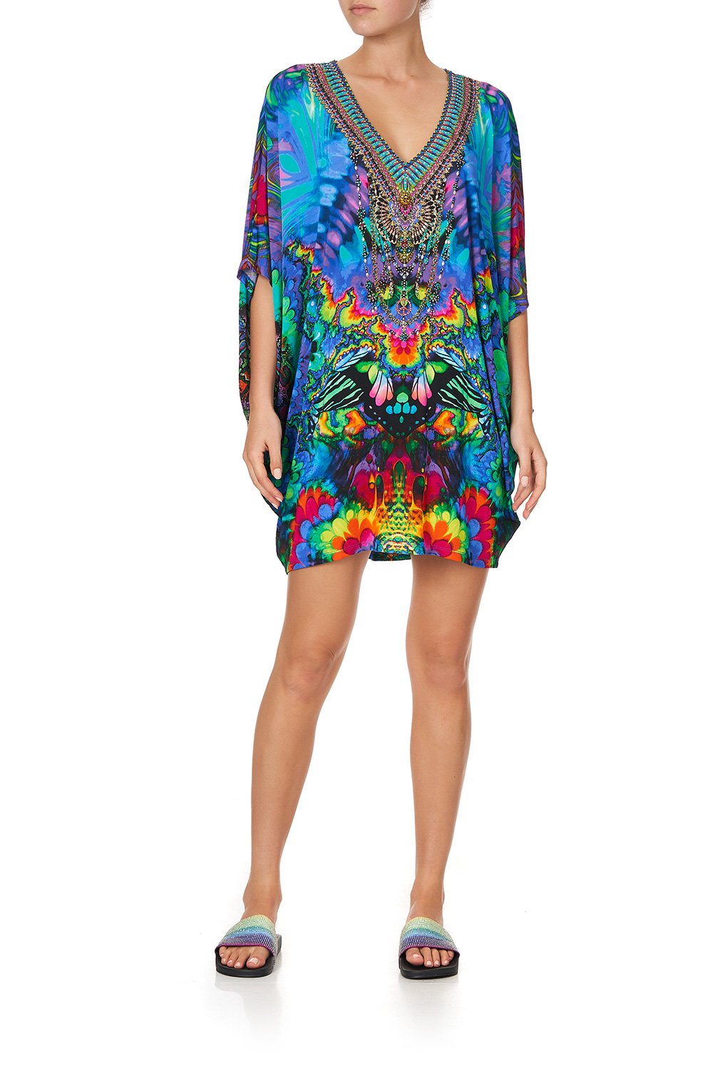 BAT SLEEVE DRESS HYPED UP HIPPIE
