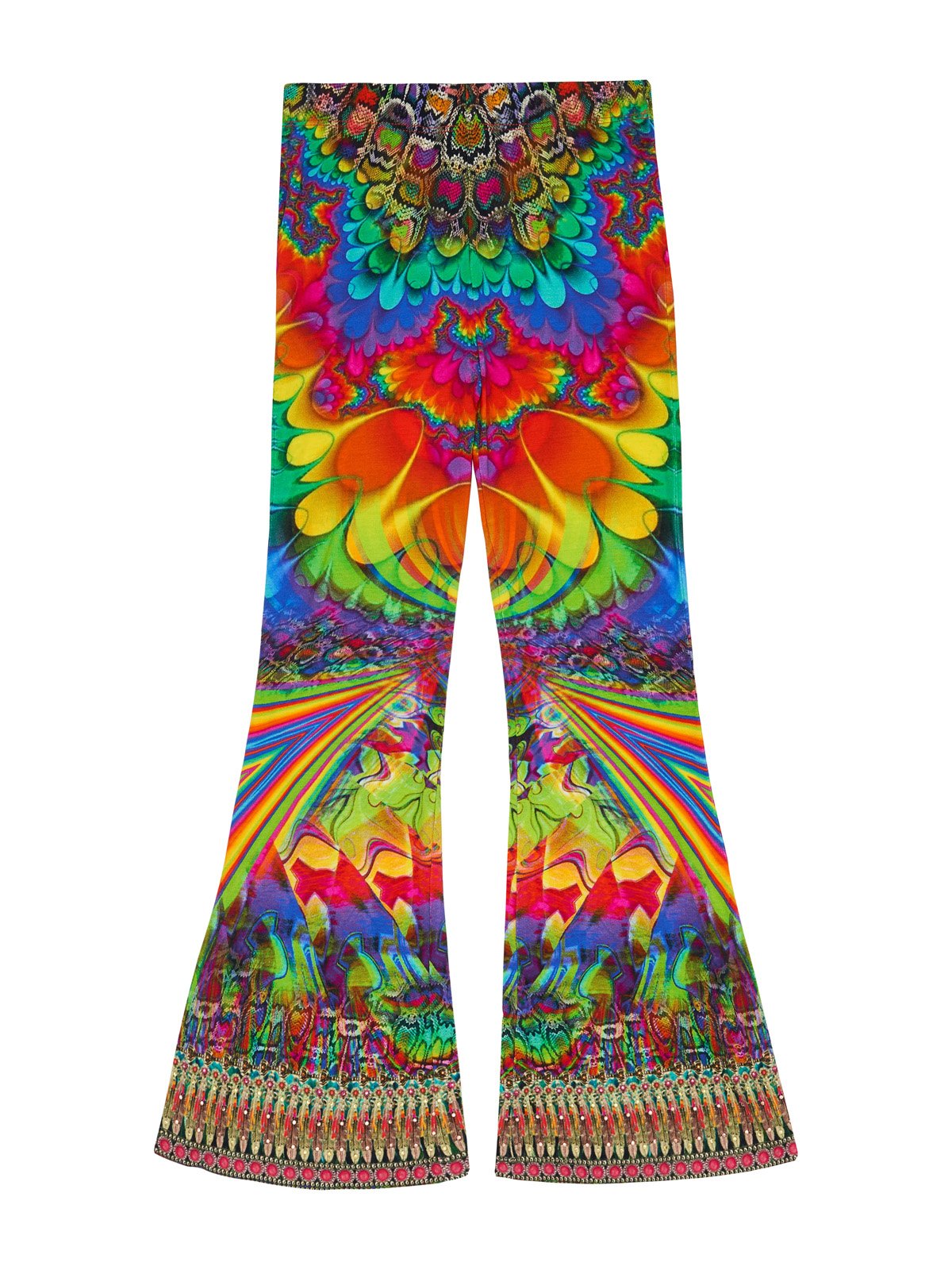 KIDS FLARED HEM LEGGINGS 4-10 HYPED UP HIPPIE