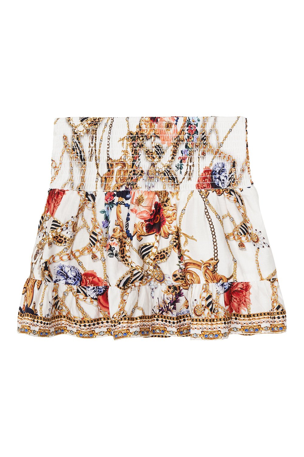 KIDS SHIRRING WAIST SKIRT 4-10 REIGN SUPREME