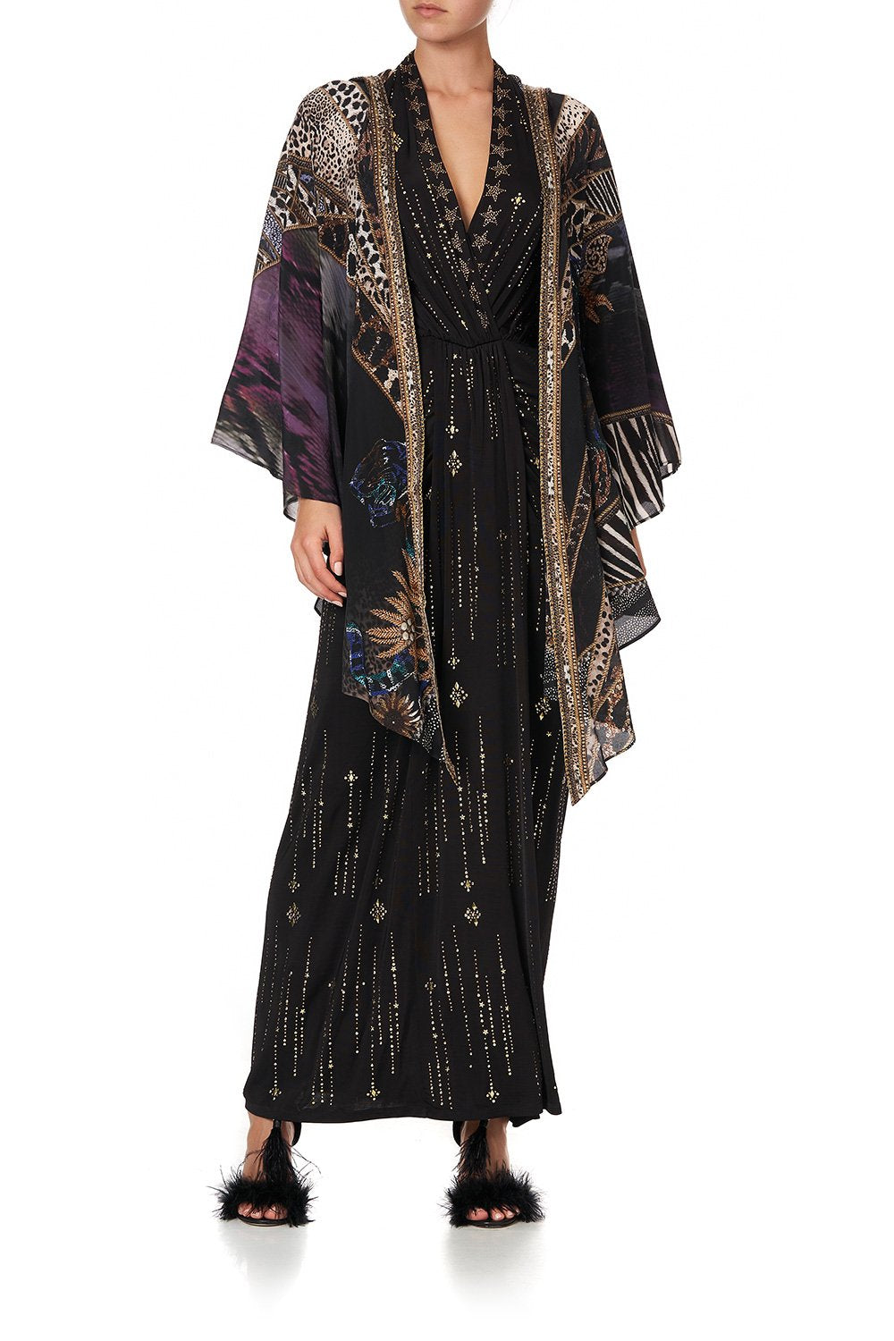 SHAPED HEM LAYER WITH HOOD LADY STARDUST