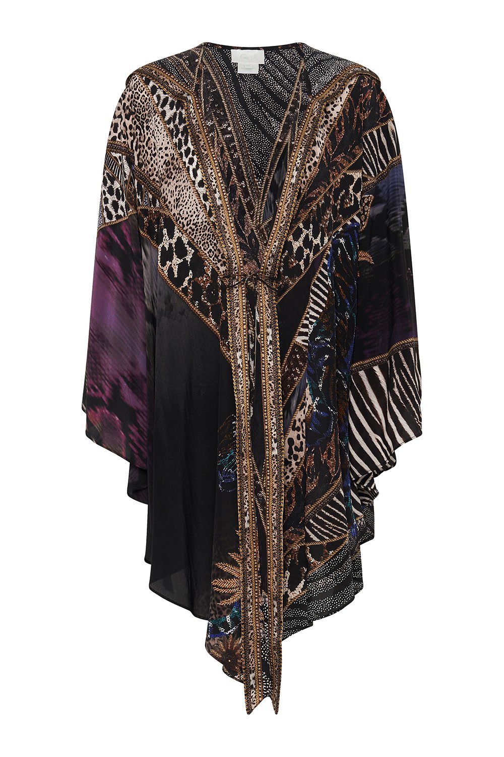 SHAPED HEM LAYER WITH HOOD LADY STARDUST