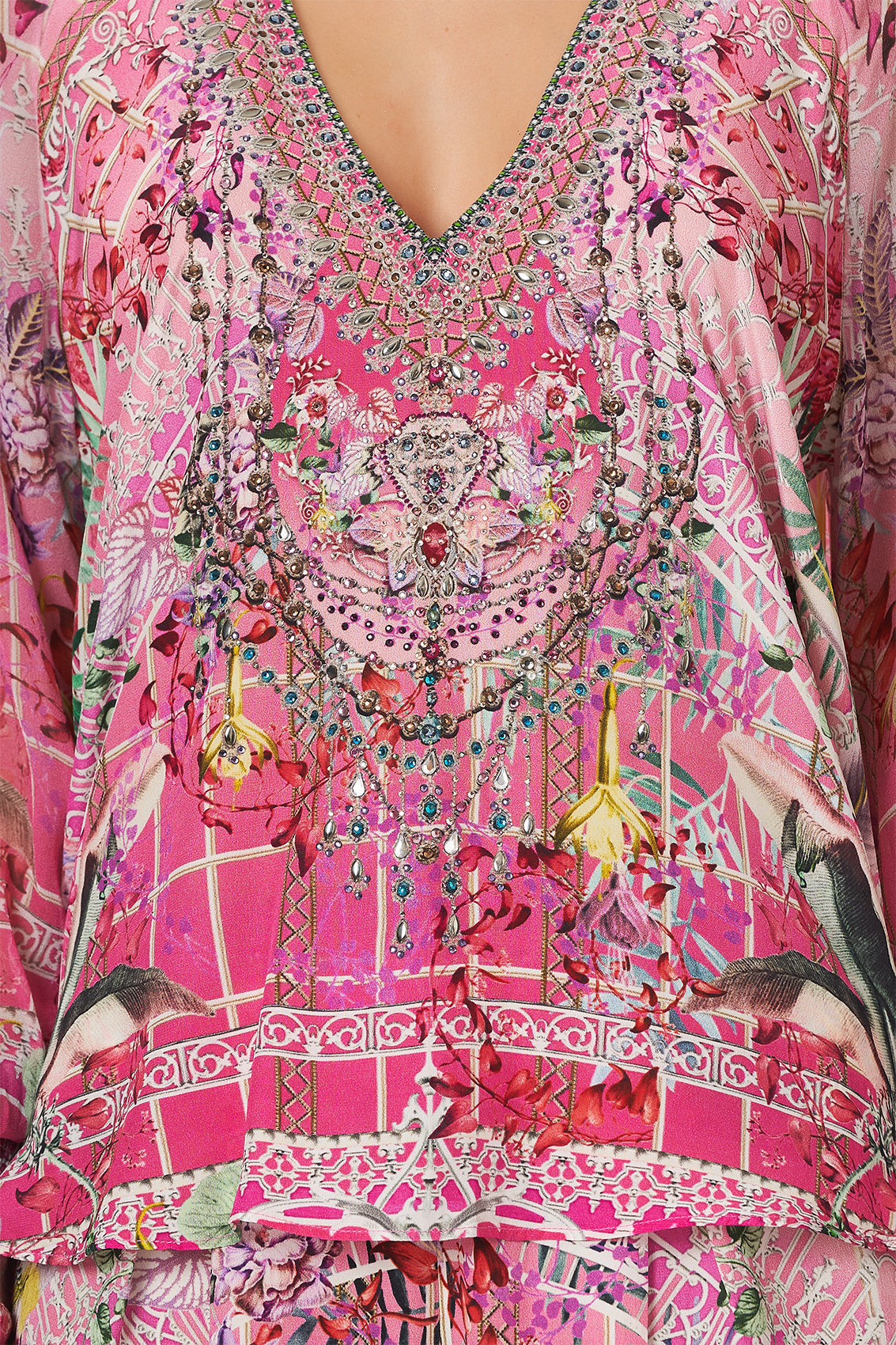 SHIRRED CUFF BLOUSE GLASSHOUSE ROMANCE