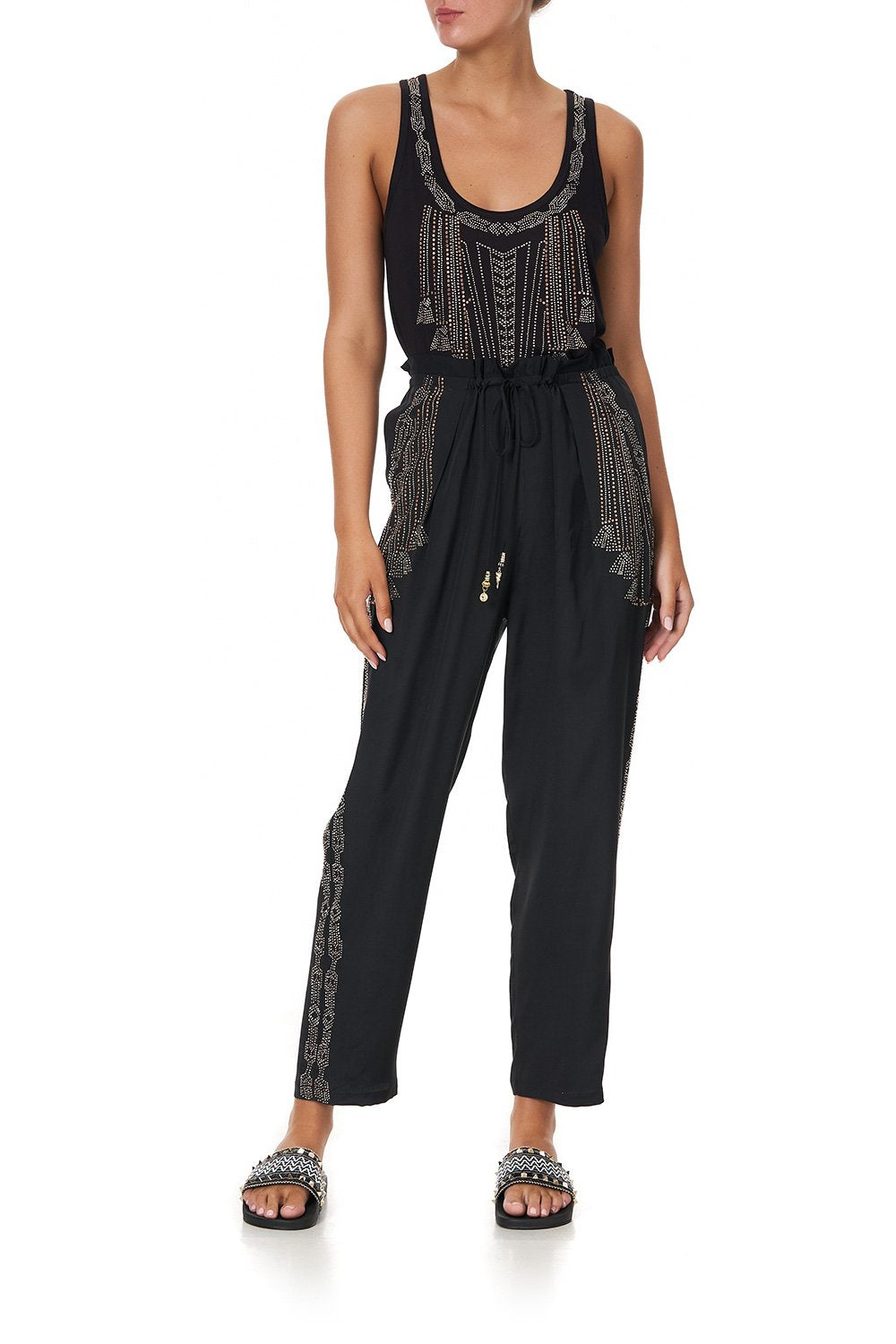 TUCK FRONT HAREM PANT BERKELEY ST AFTER DARK