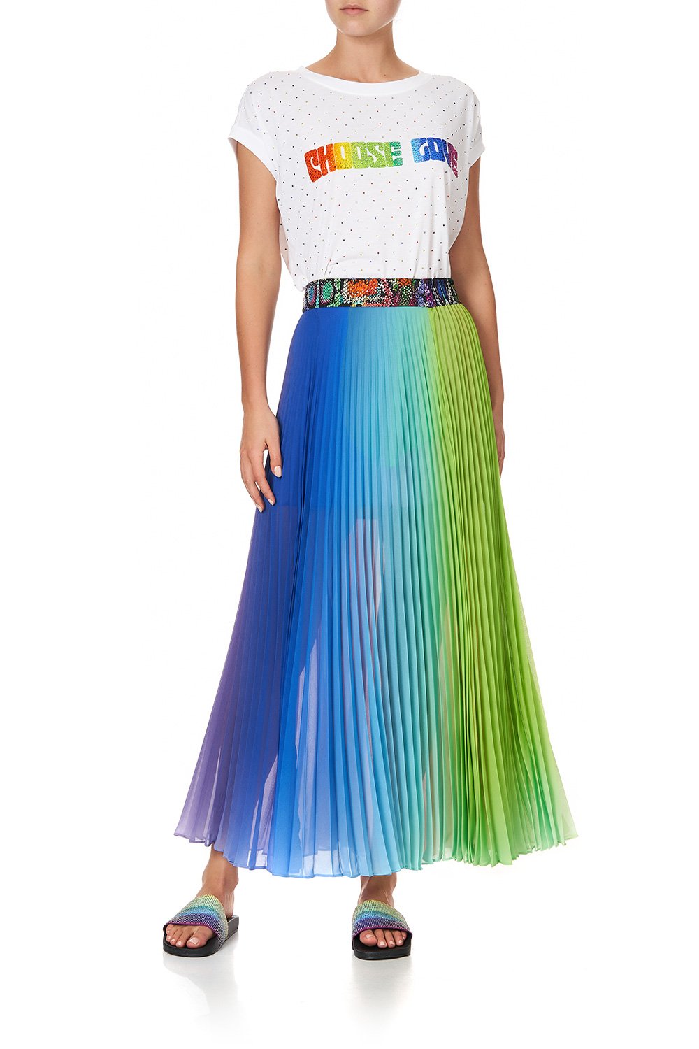 EXTENDED SLEEVE TEE COMING DOWN FROM COSMOS