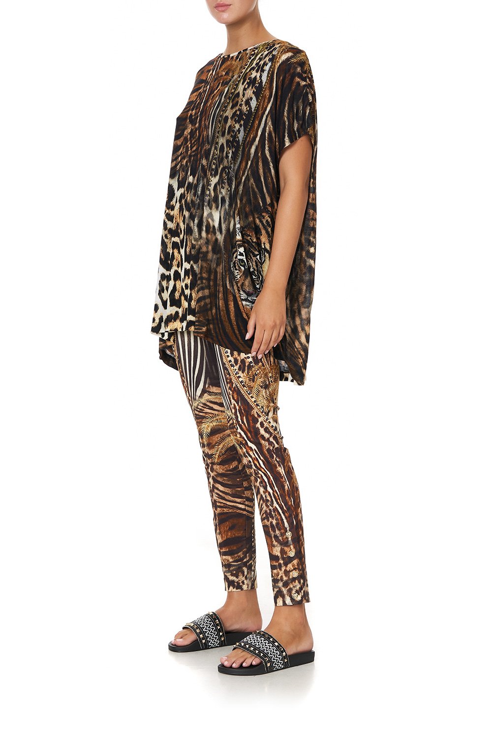 ROUND NECK LOOSE TEE BERKELEY ST AFTER DARK