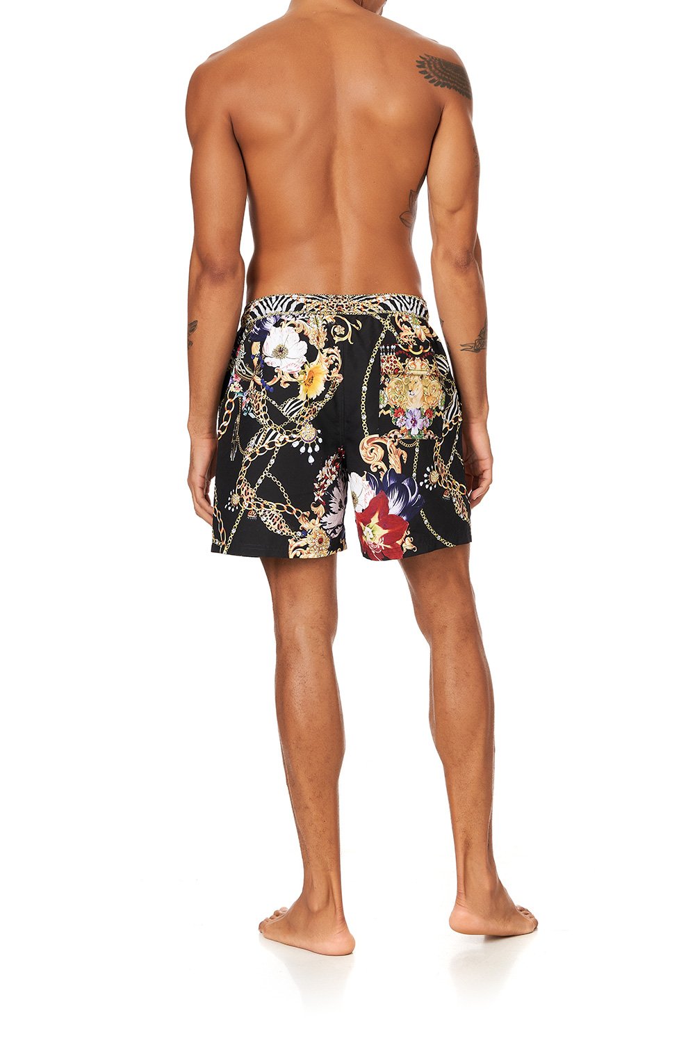 ELASTIC WAIST BOARDSHORT A NIGHT IN THE 90S