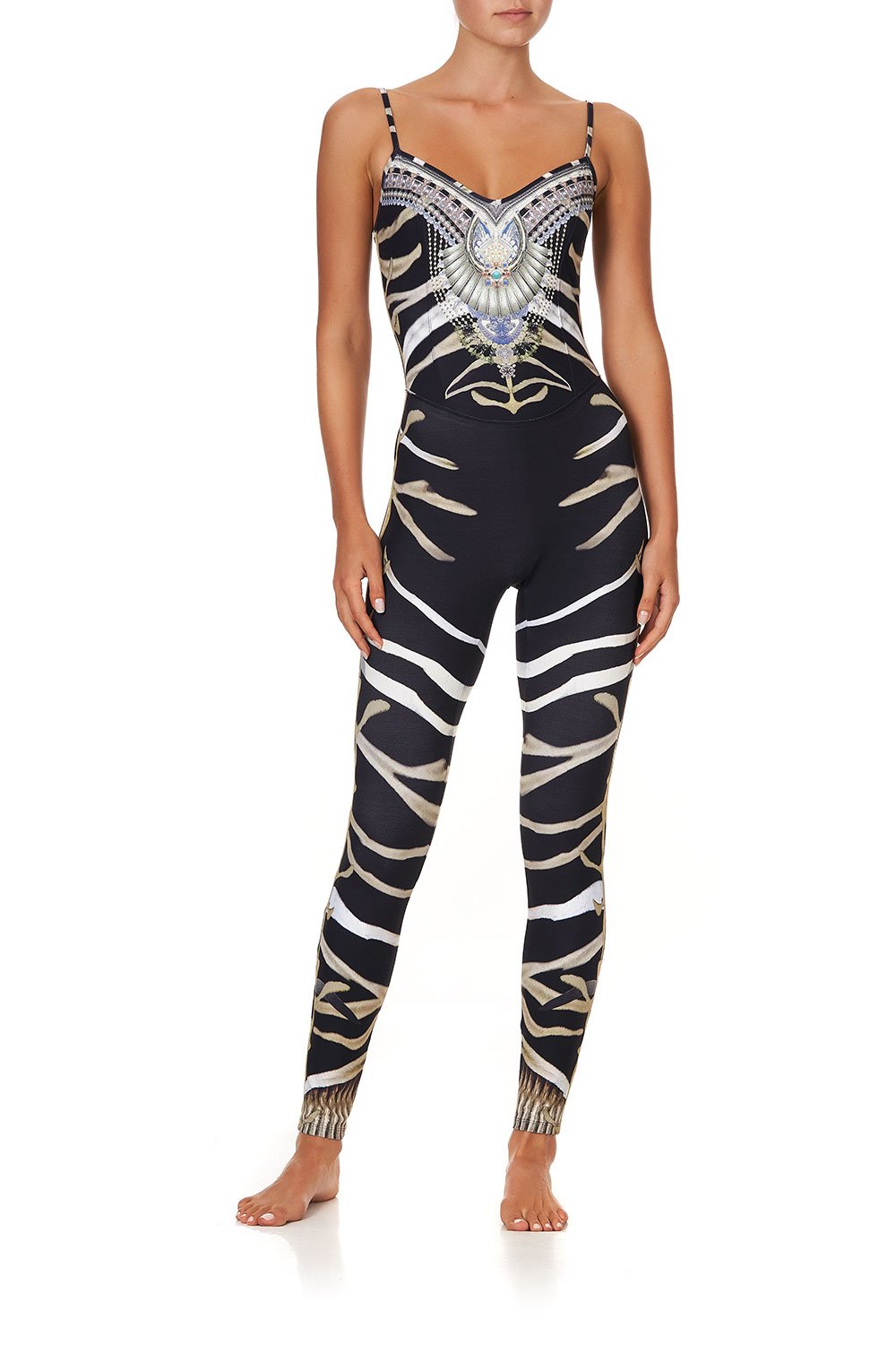 CATSUIT ZEBRA CROSSING