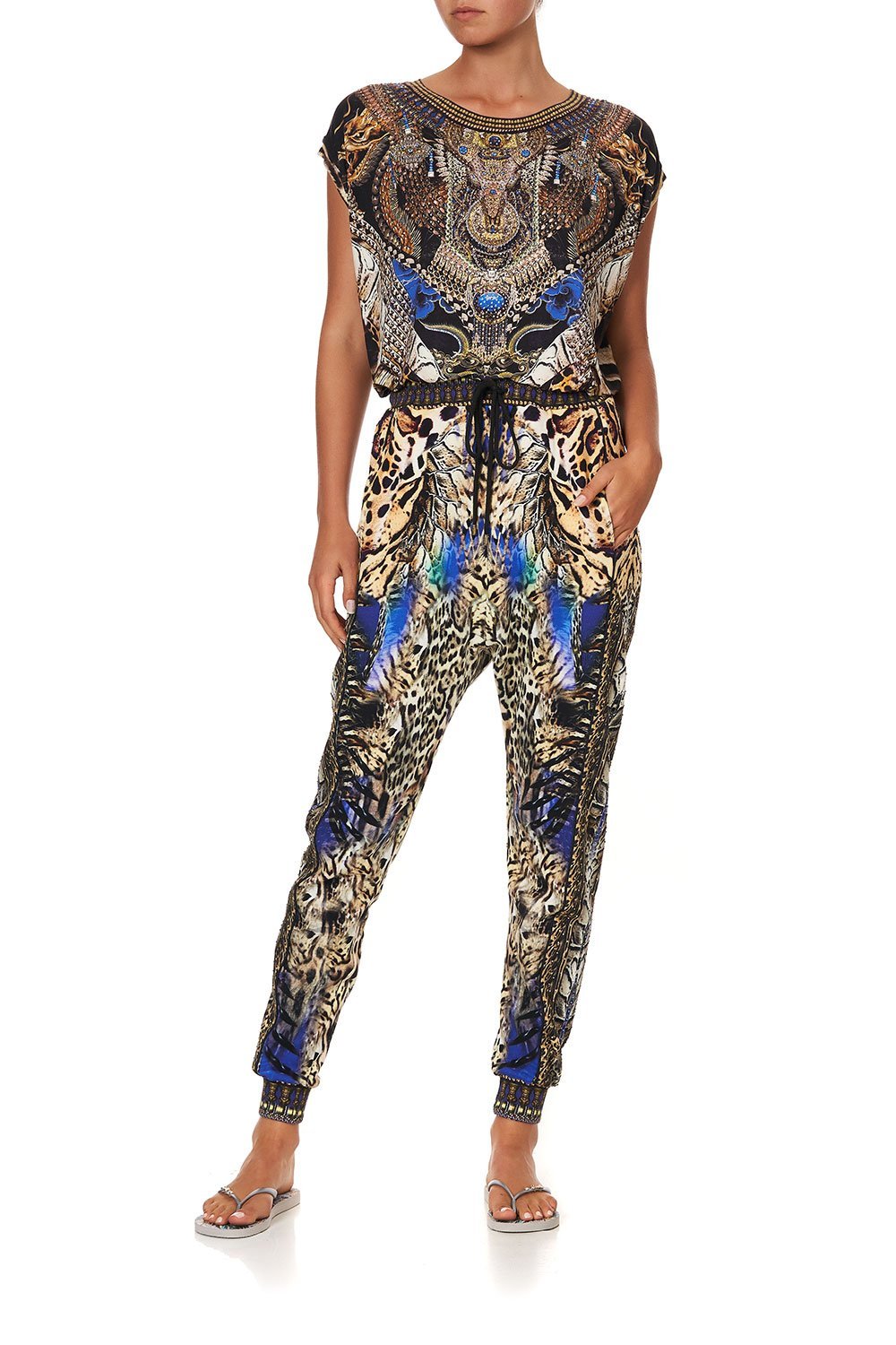 DROP CROTCH PANT DRAGON LADY