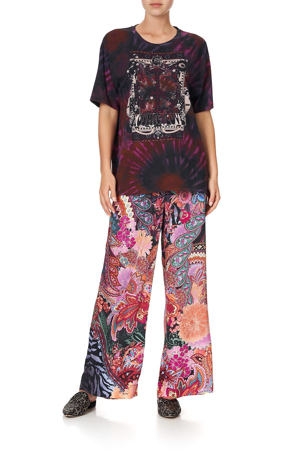 OVERSIZE BAND TEE SWINGING SIXTIES