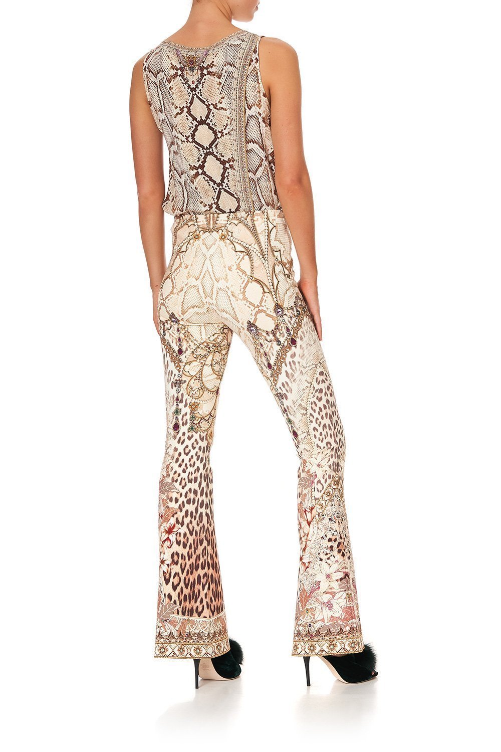 HIGH WAISTED FLARED TROUSER ALL IS NOUVEAU