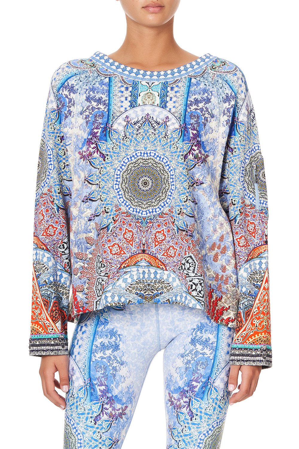 WIDE RAGLAN SLEEVE SWEATER CONCUBINE REALM