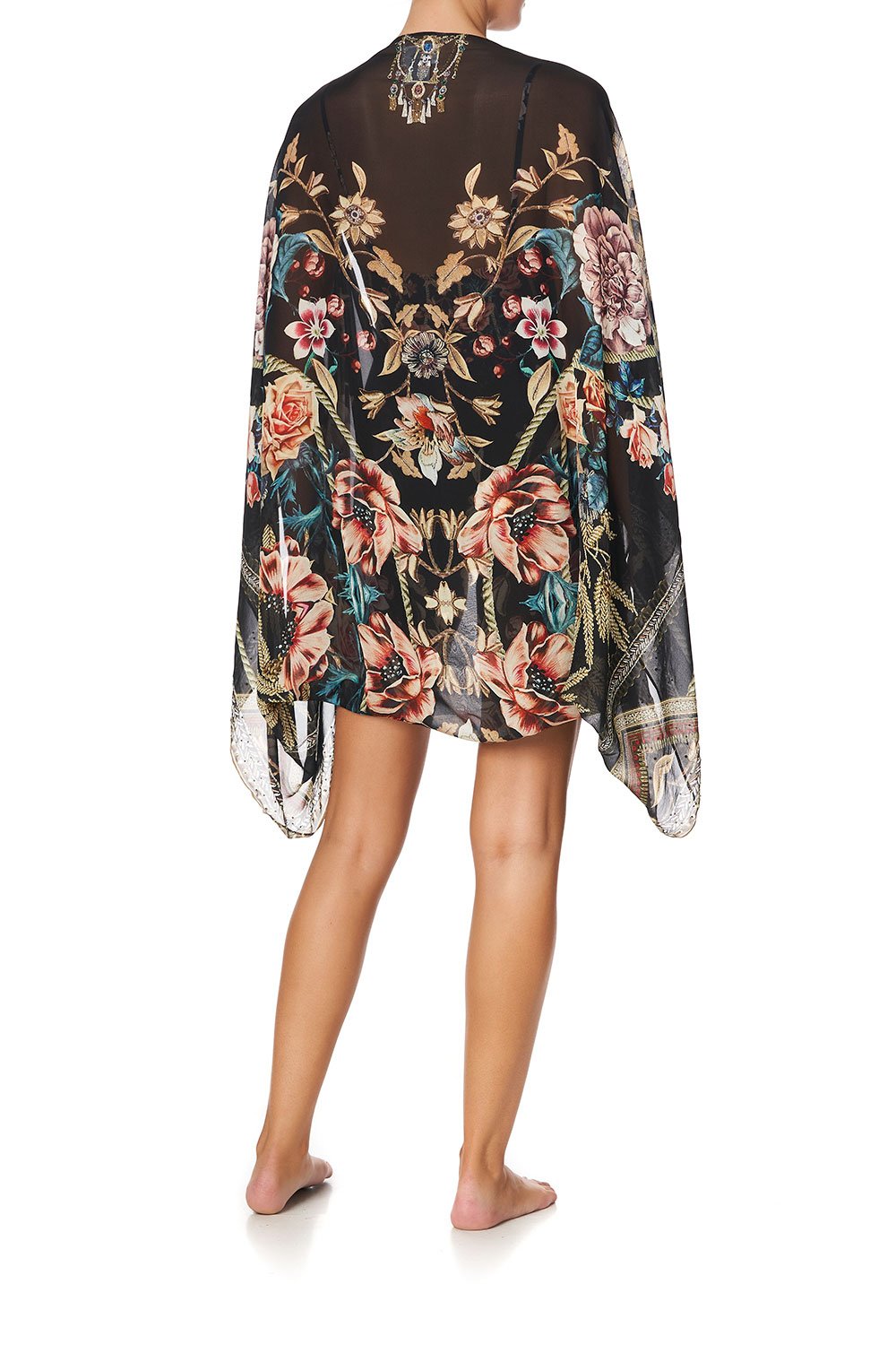 SILK SHRUG BELLE OF THE BAROQUE