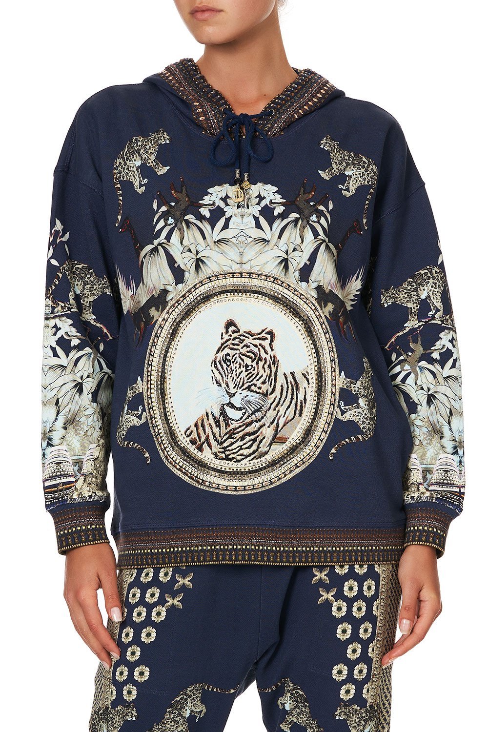 HOODIE WITH POCKETS A LITTLE PAST TWILIGHT