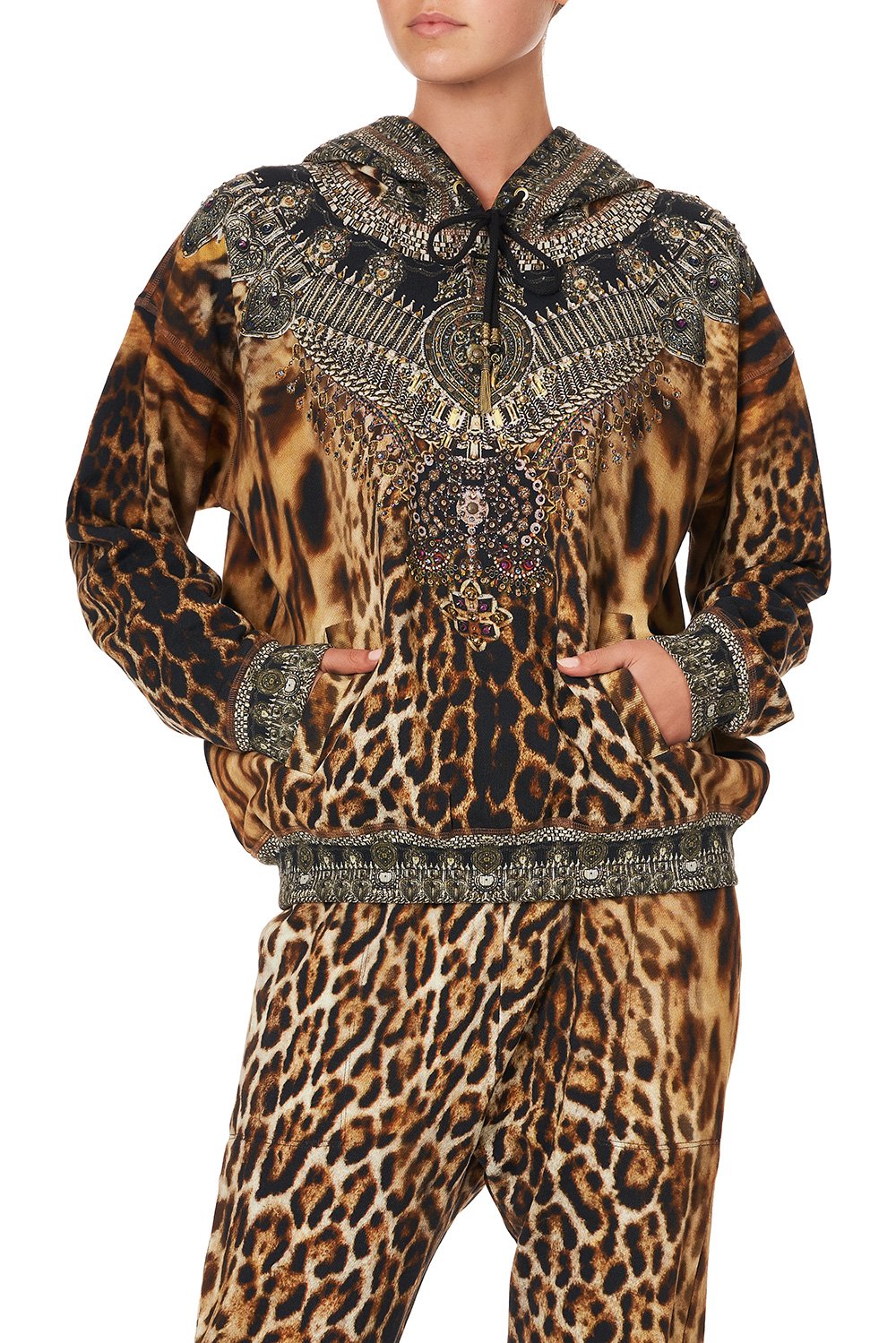 HOODIE WITH SIDE POCKETS RULER OF THE UNDERWORLD