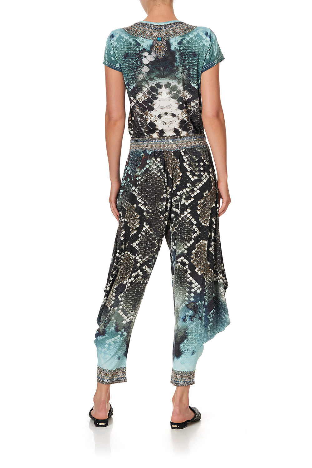 JERSEY DRAPE PANT WITH POCKET PREY