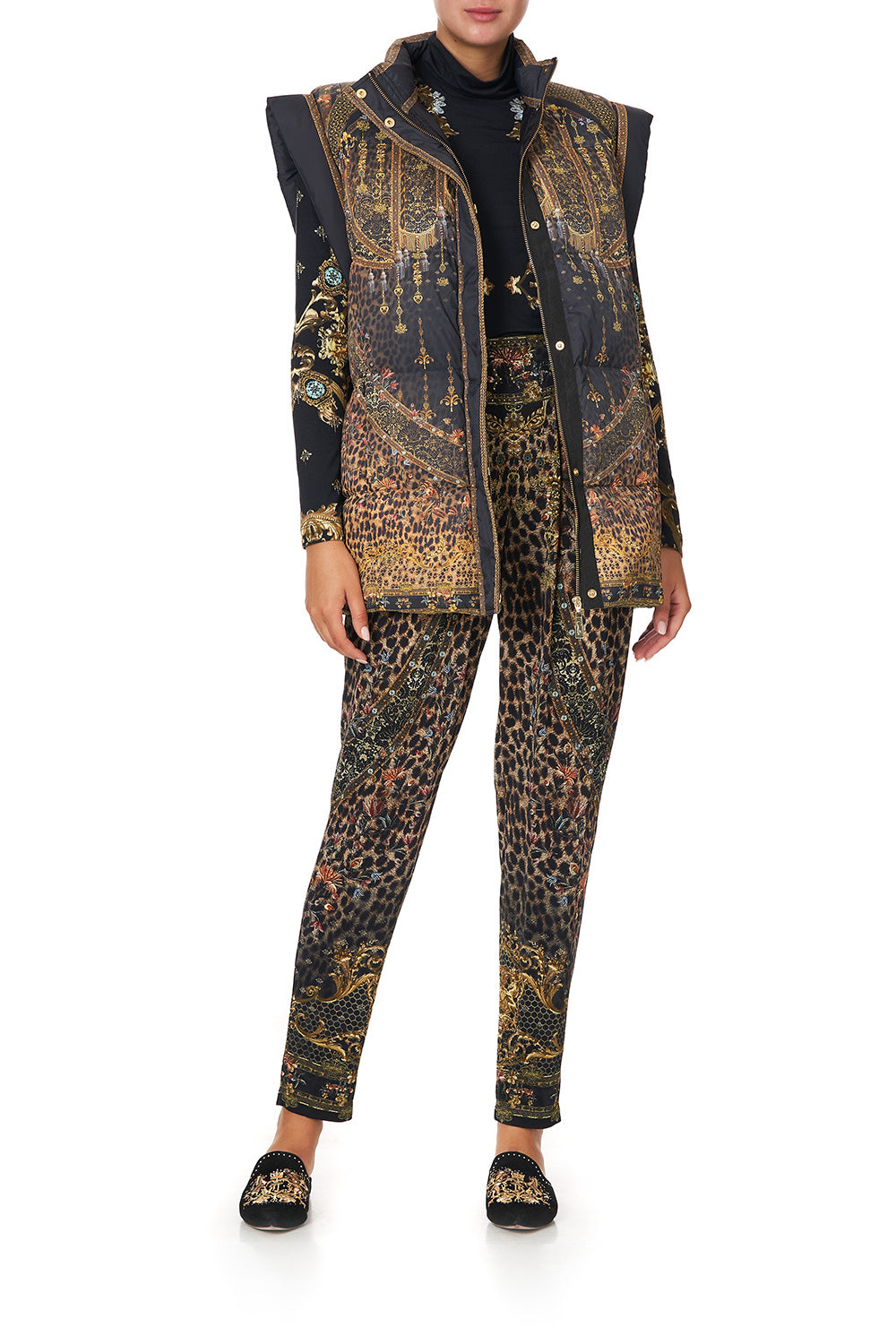 OVERSIZED PUFFER GILET ABINGDON PALACE