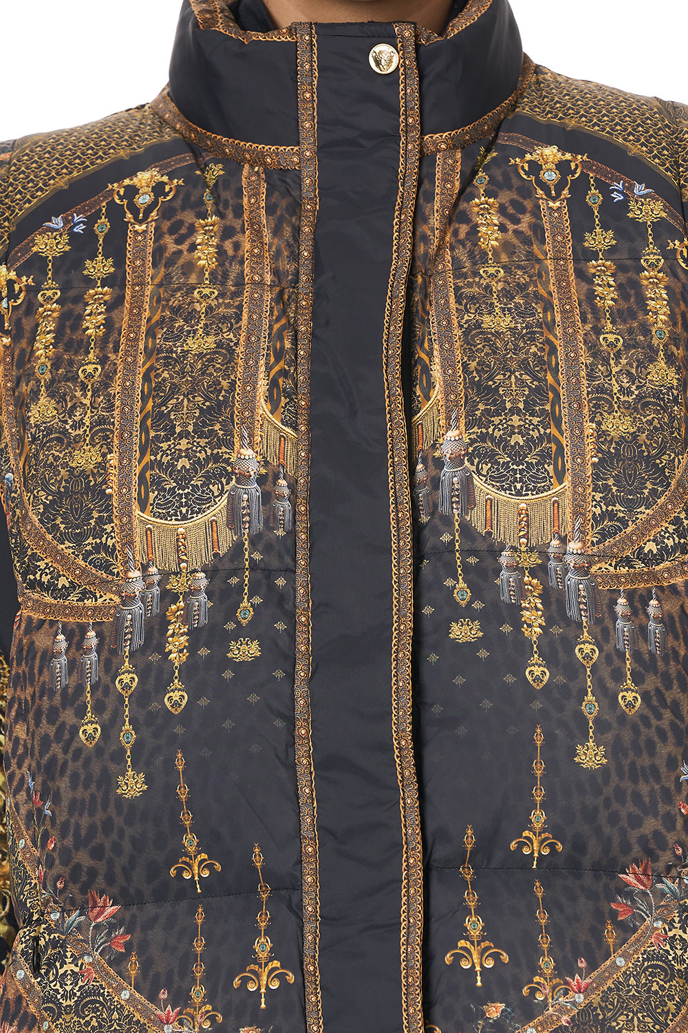 OVERSIZED PUFFER GILET ABINGDON PALACE