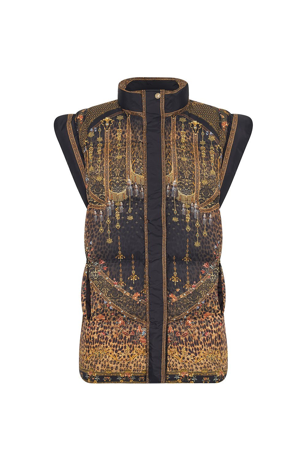 OVERSIZED PUFFER GILET ABINGDON PALACE