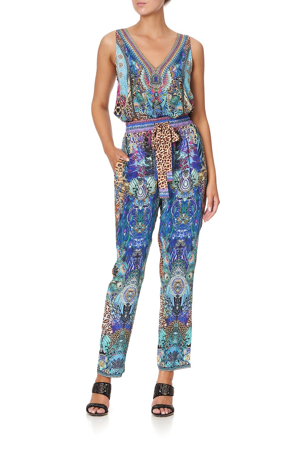 DROP CROTCH SLIM LEG PANT BASILICA BEEUTY