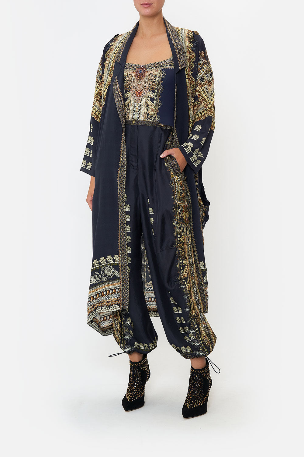 RELAXED PANEL COAT ITS ALL OVER TORERO