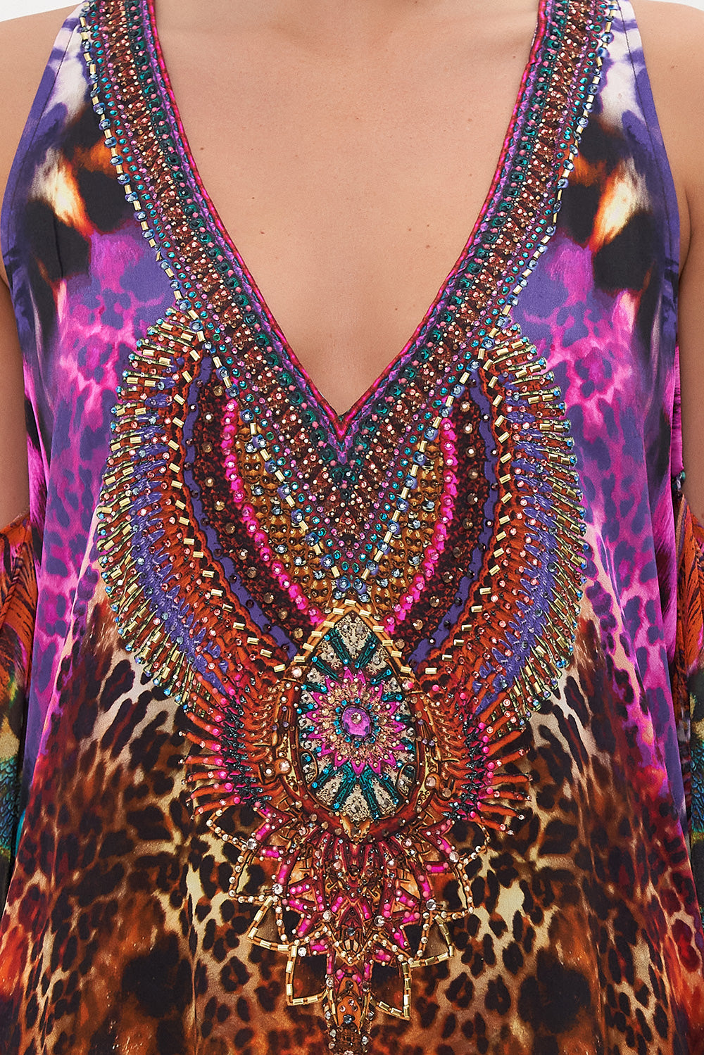 TIE FRONT MULTIWEAR DRESS SURREALIST SUSPENSION