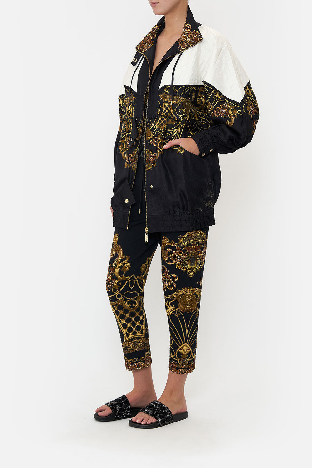 PANELLED YOKE PARKA SHADOWS OF ARMADA LOUNGE