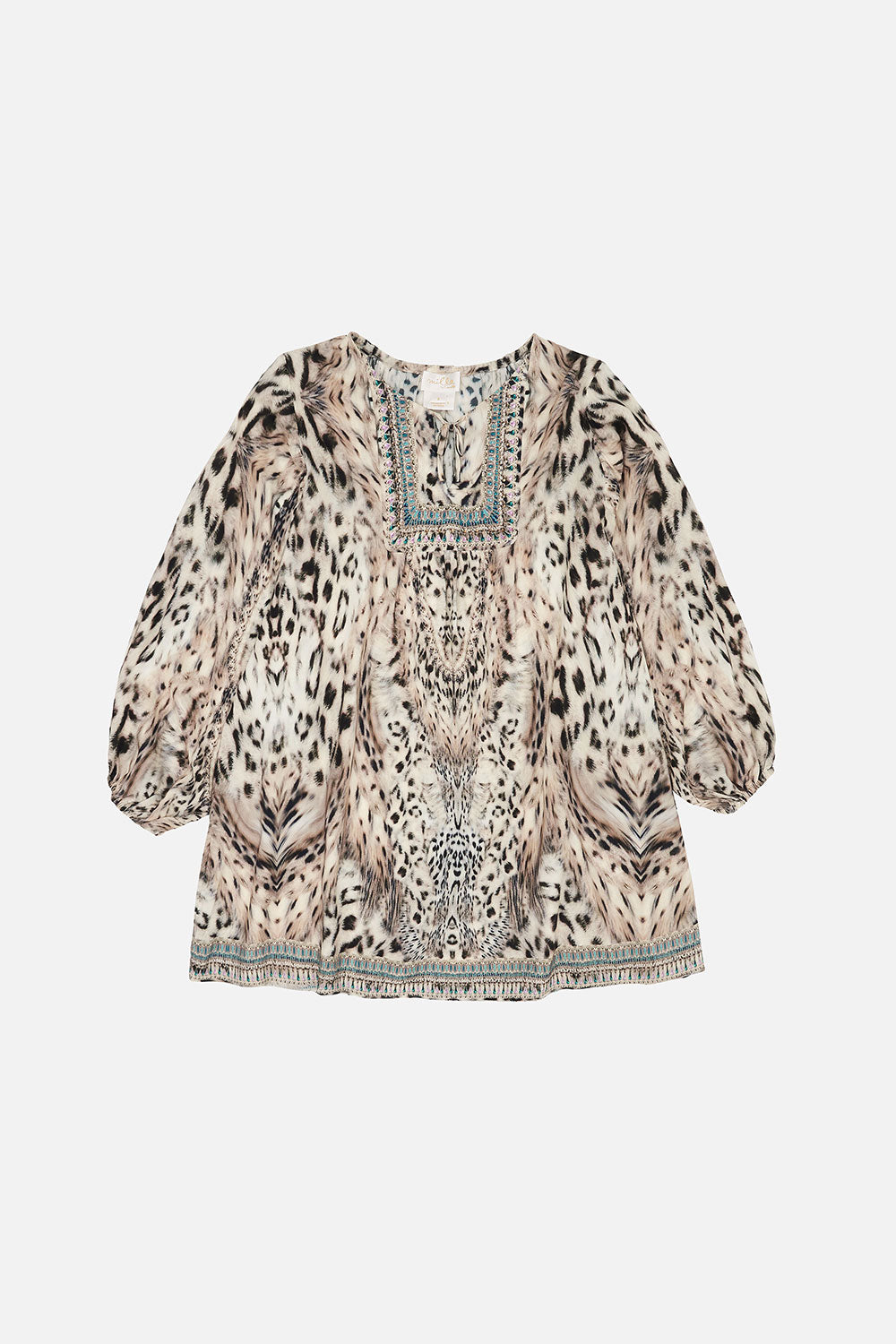 KIDS BATWING DRESS 12-14 SNOW WHISPERS