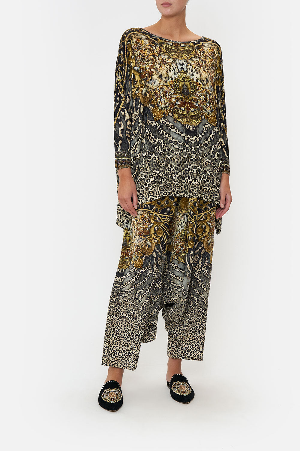 SCOOP NECK SLOUCH TEE ARMADA