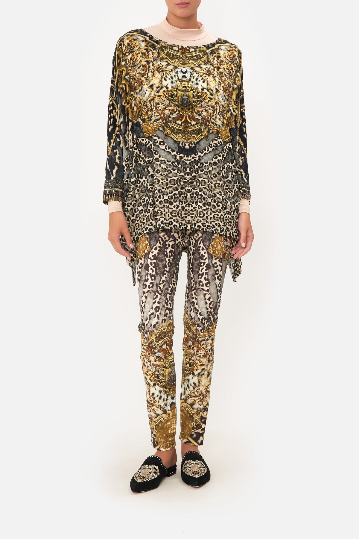 SCOOP NECK SLOUCH TEE ARMADA