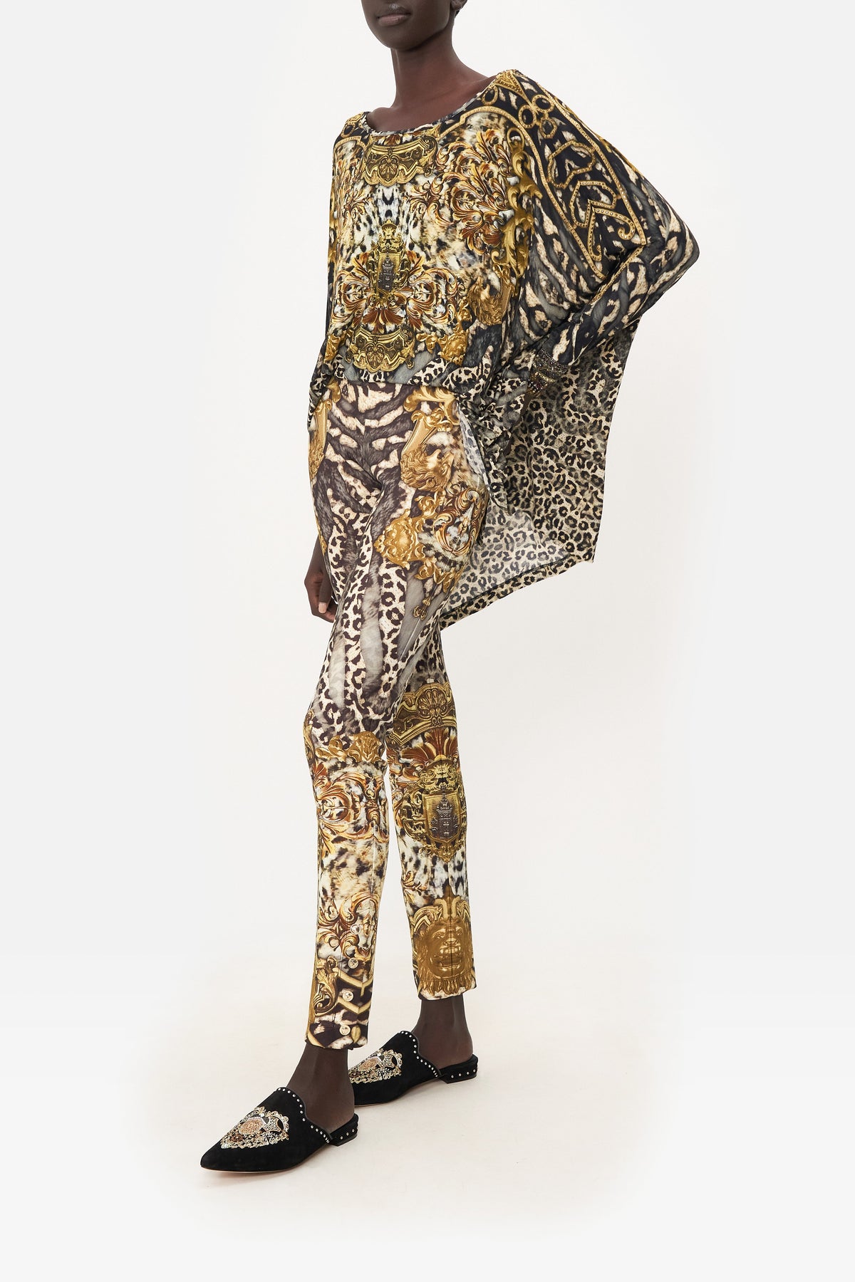 BUTTON LEGGINGS ARMADA