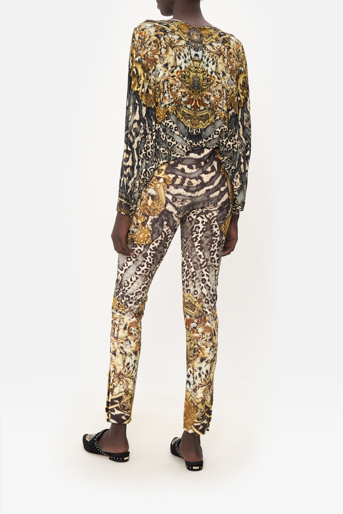 BUTTON LEGGINGS ARMADA