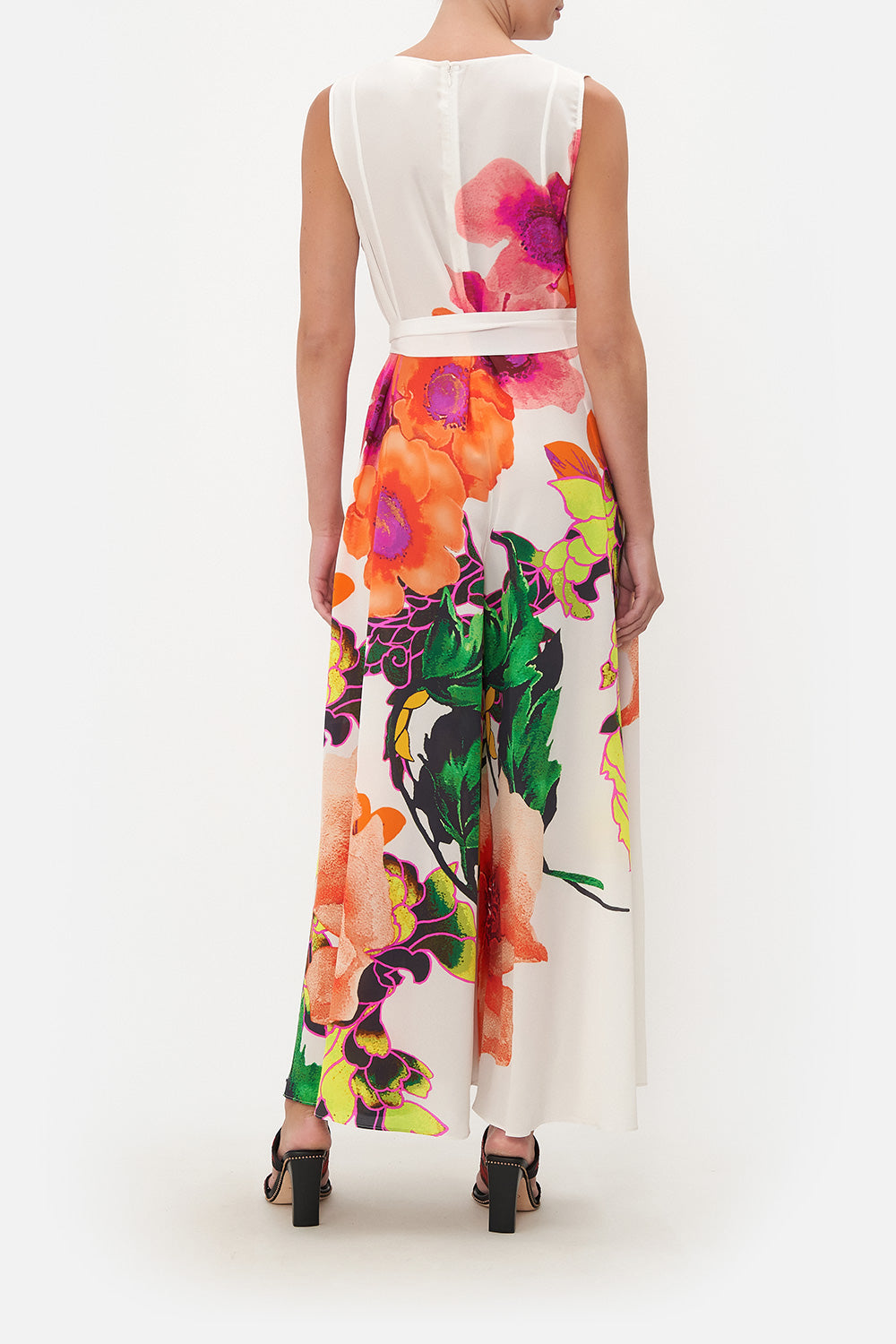 FLARED JUMPSUIT PRETTY AS A POPPY