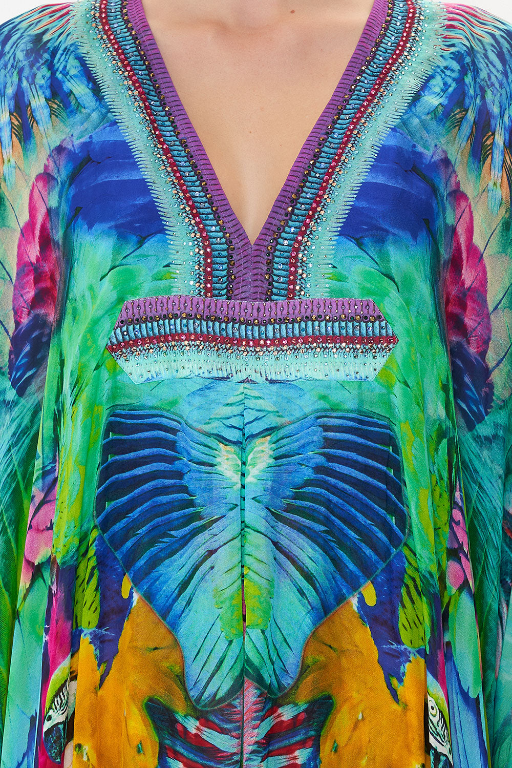 BELTED KAFTAN WITH ARM DETAIL AGE OF ASTERIA