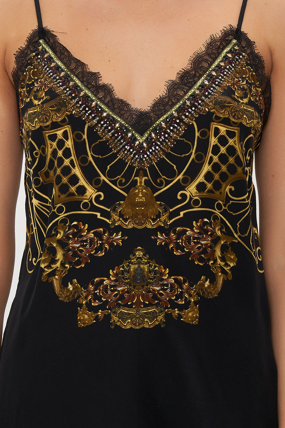 LACE TRIM CAMI SHADOWS OF ARMADA