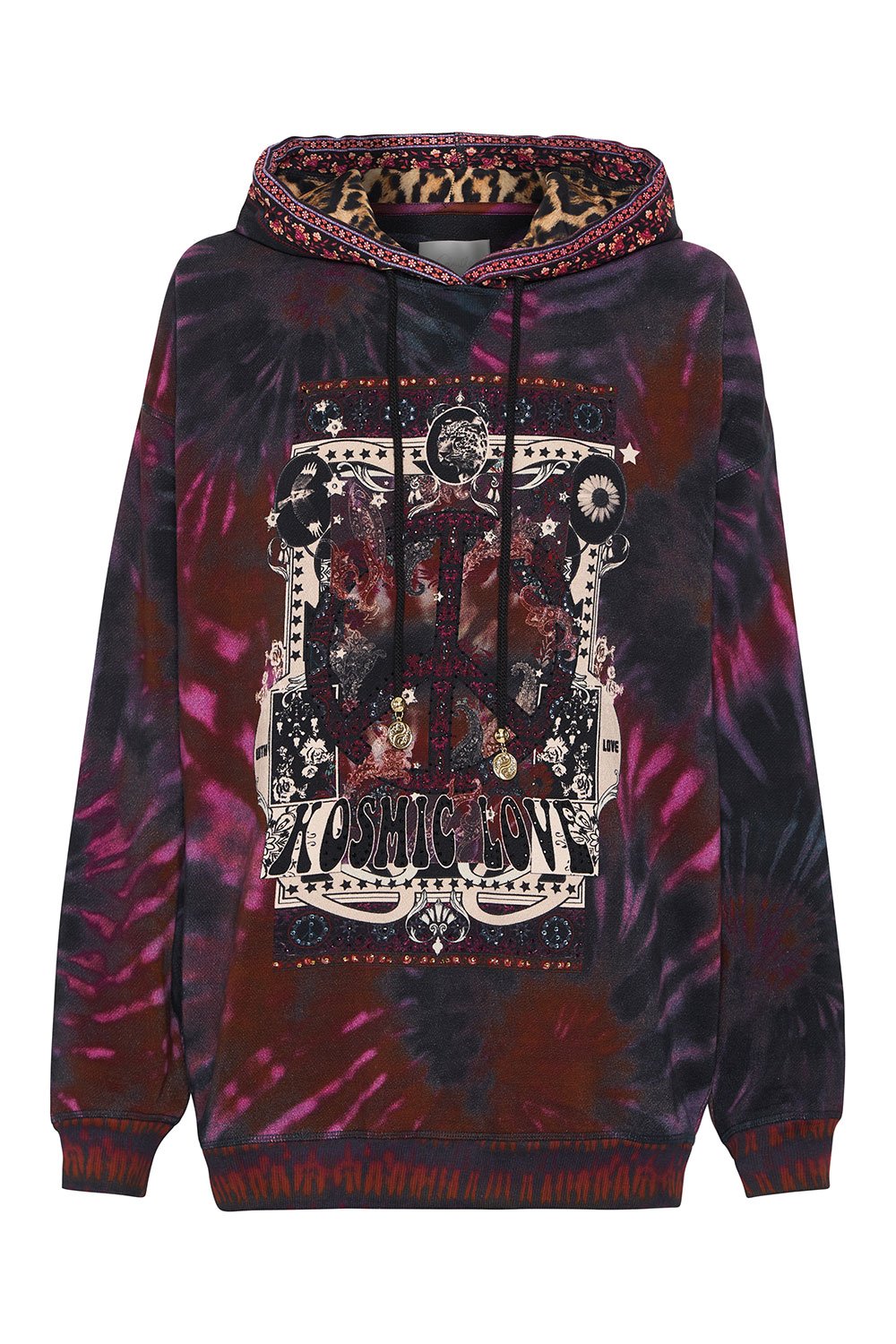 HOODY WITH POCKETS SWINGING SIXTIES