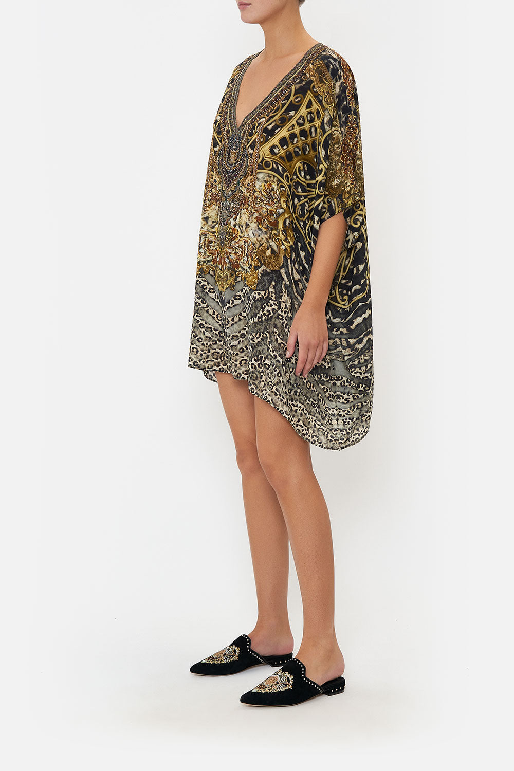 RECTANGULAR V NECK KAFTAN ARMADA