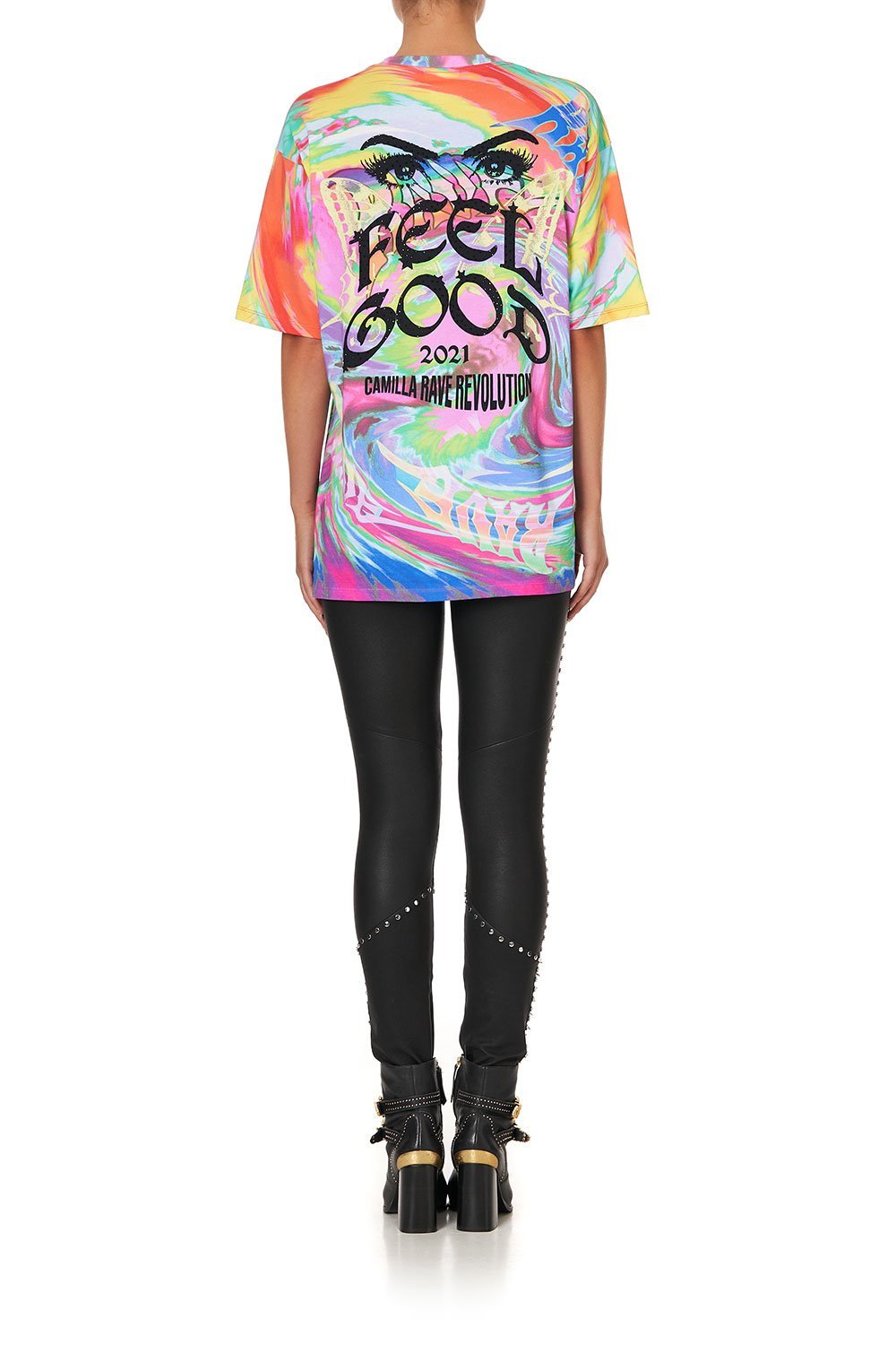 OVERSIZE BAND TEE TRANCE TEMPTATION