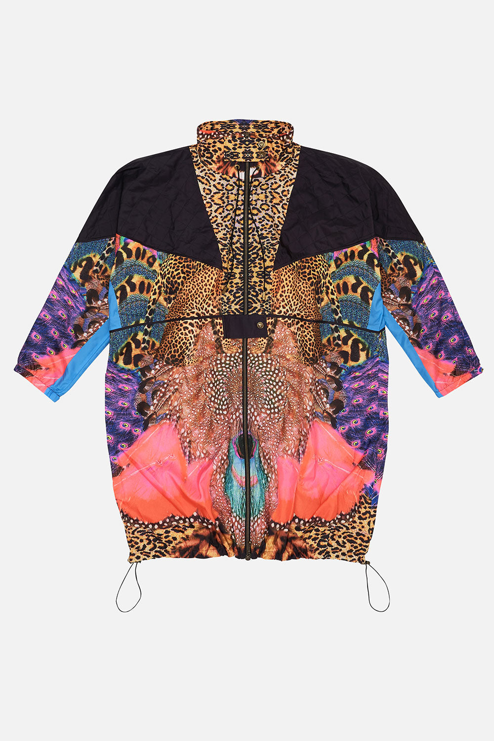 ZIP THROUGH PARKA JACKET XANADU RISING