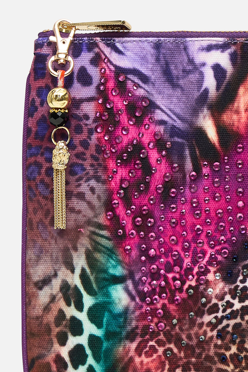 SMALL CANVAS CLUTCH SURREALIST SUSPENSION