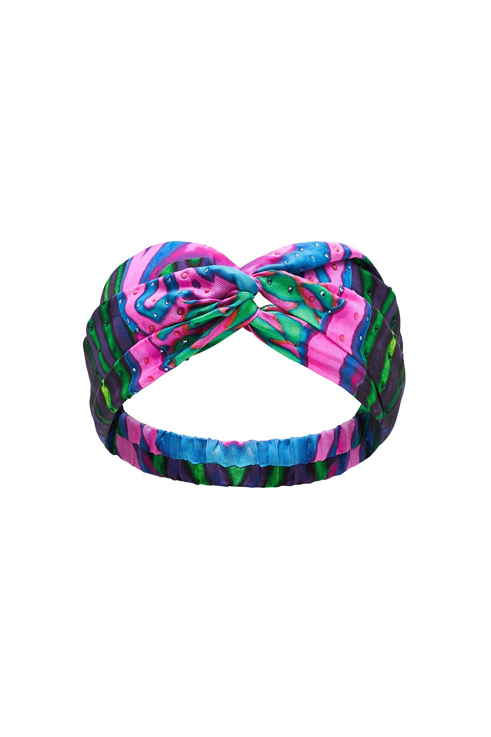 WOVEN TWIST HEADBAND POSEIDONS POISON