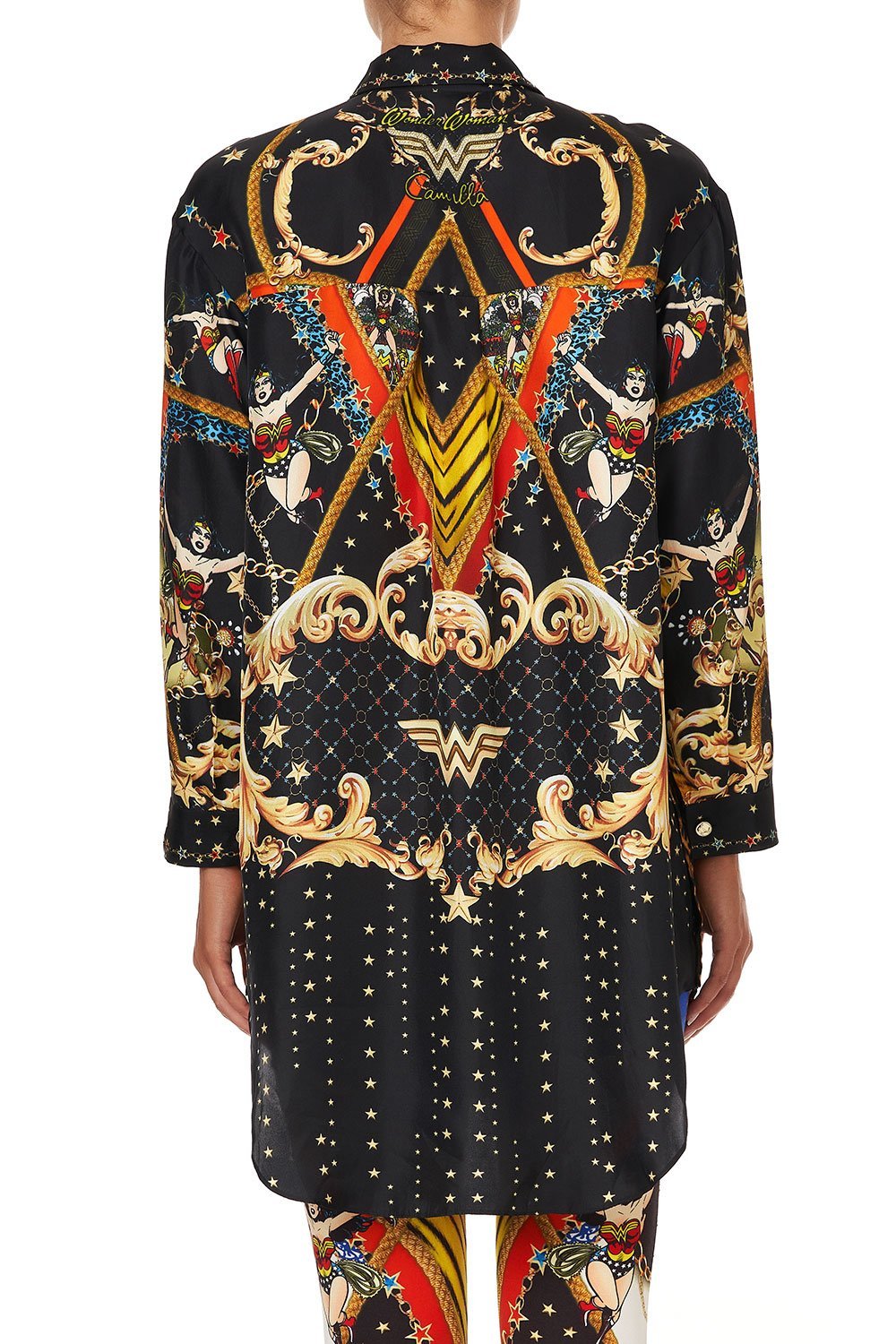 SHIRT TUNIC WITH POCKETS WONDER WOMAN