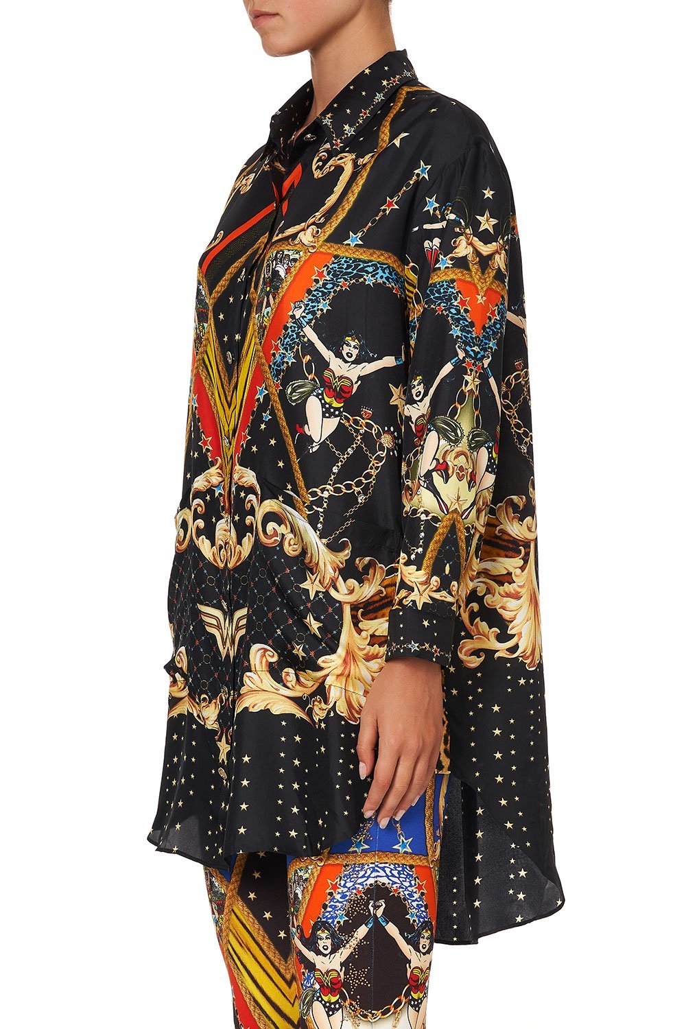 SHIRT TUNIC WITH POCKETS WONDER WOMAN