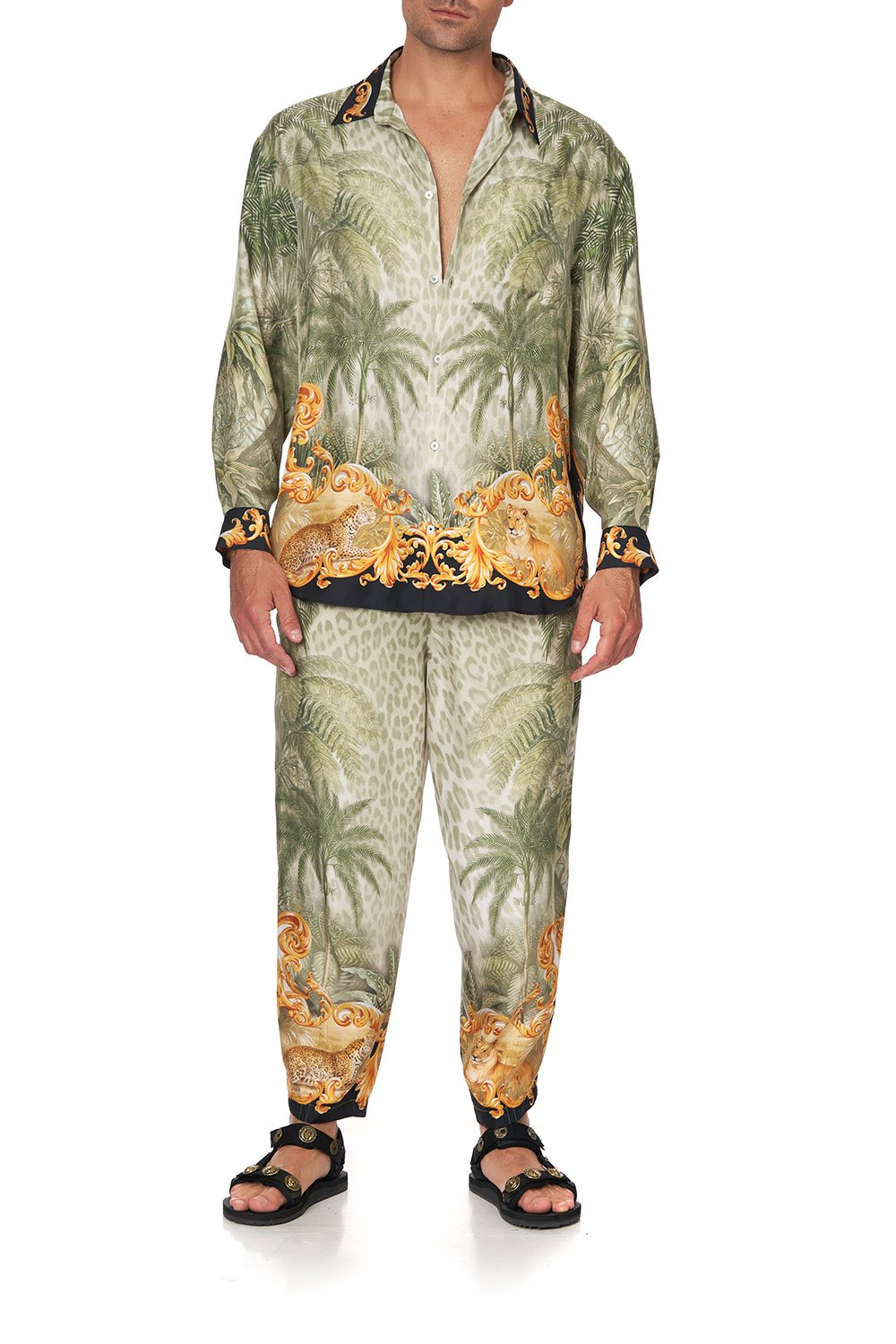 MENS OVERSIZED SHIRT PALAZZO OF PALMS