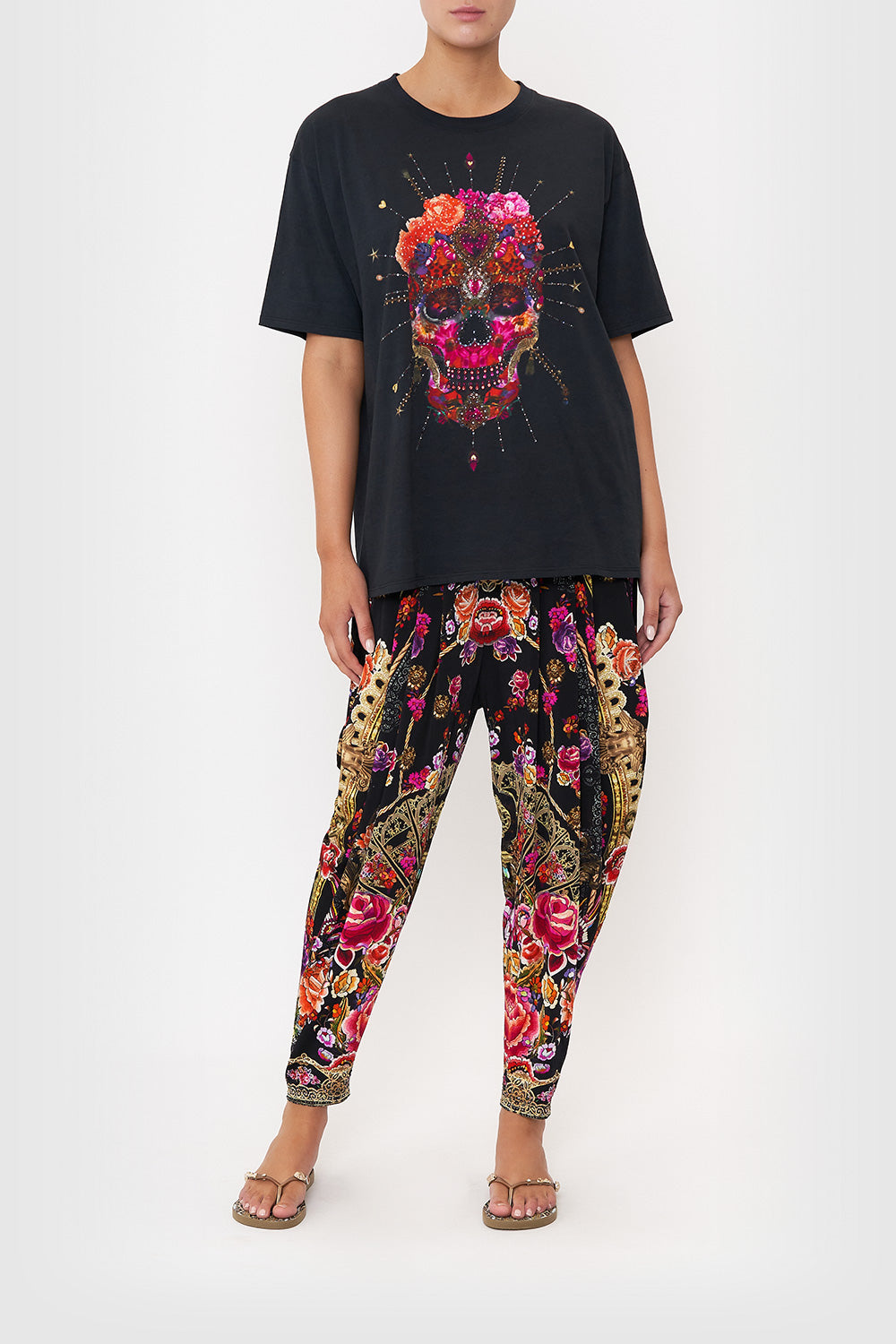 JERSEY COWL PANT DANCE WITH DUENDE