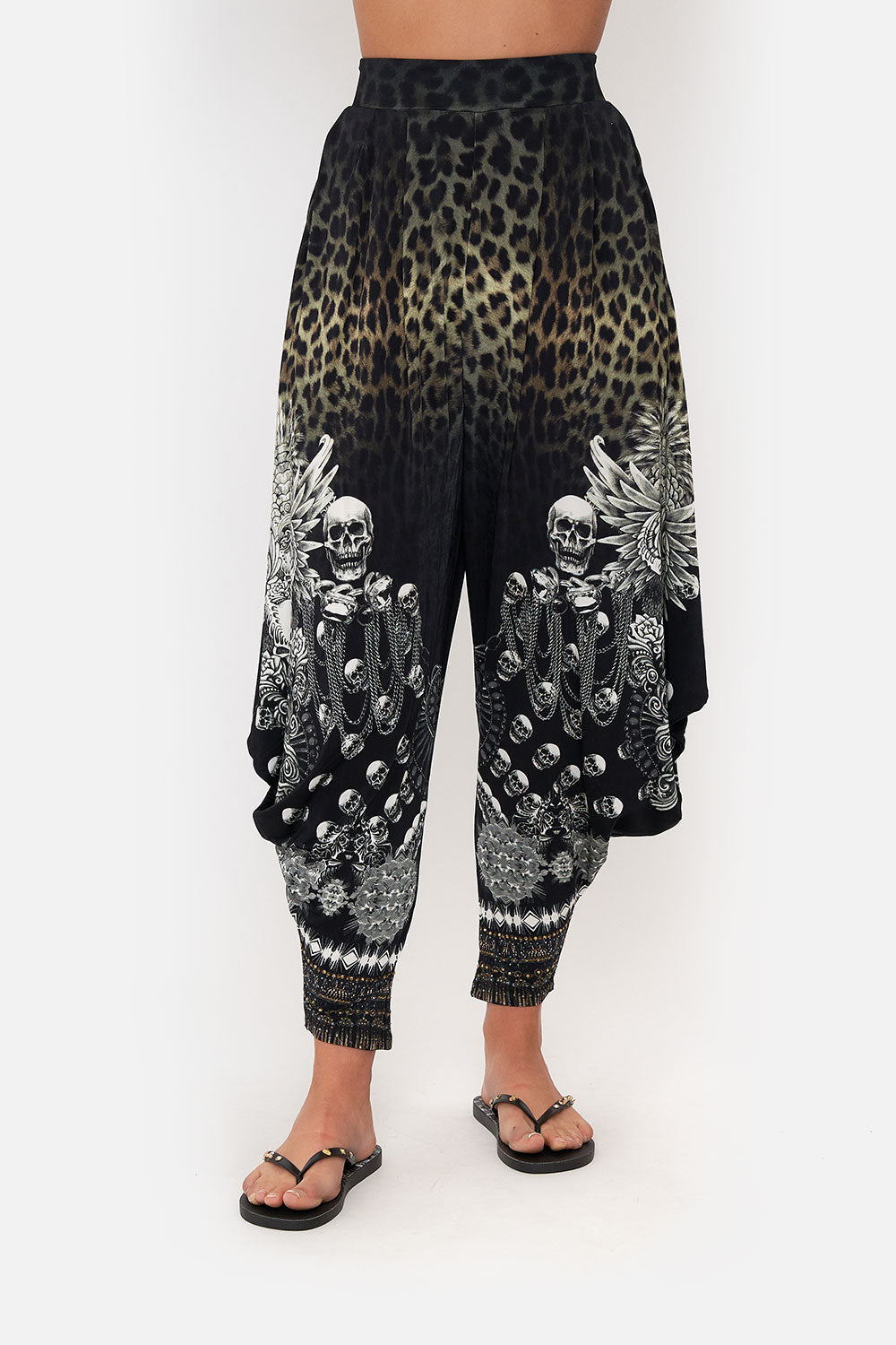 JERSEY DRAPE PANT WITH POCKET ORDER OF DISORDER LOUNGE